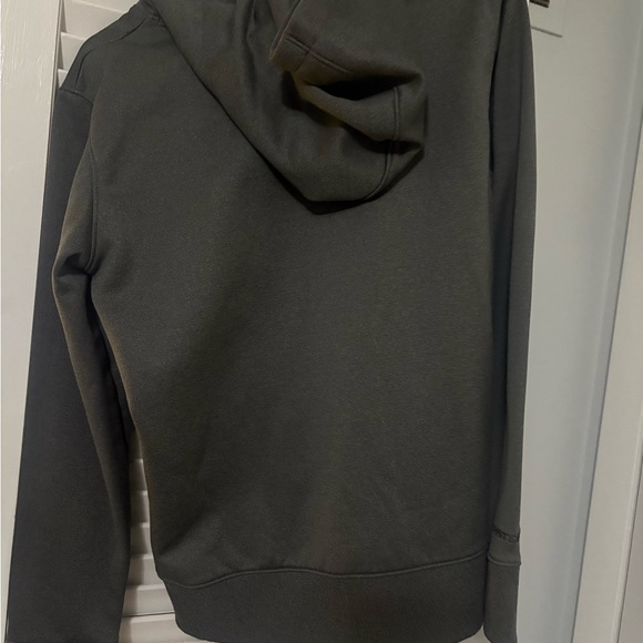 Under Armour Charcoal Hoodie with Magenta Logo - Picture 3 of 5